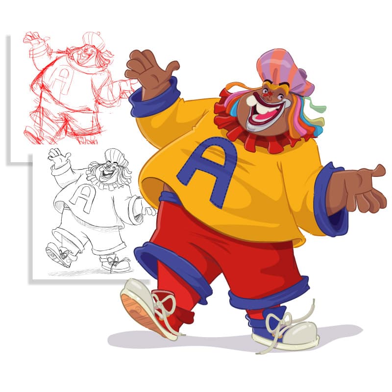 Palhaço Amendoim Alegria