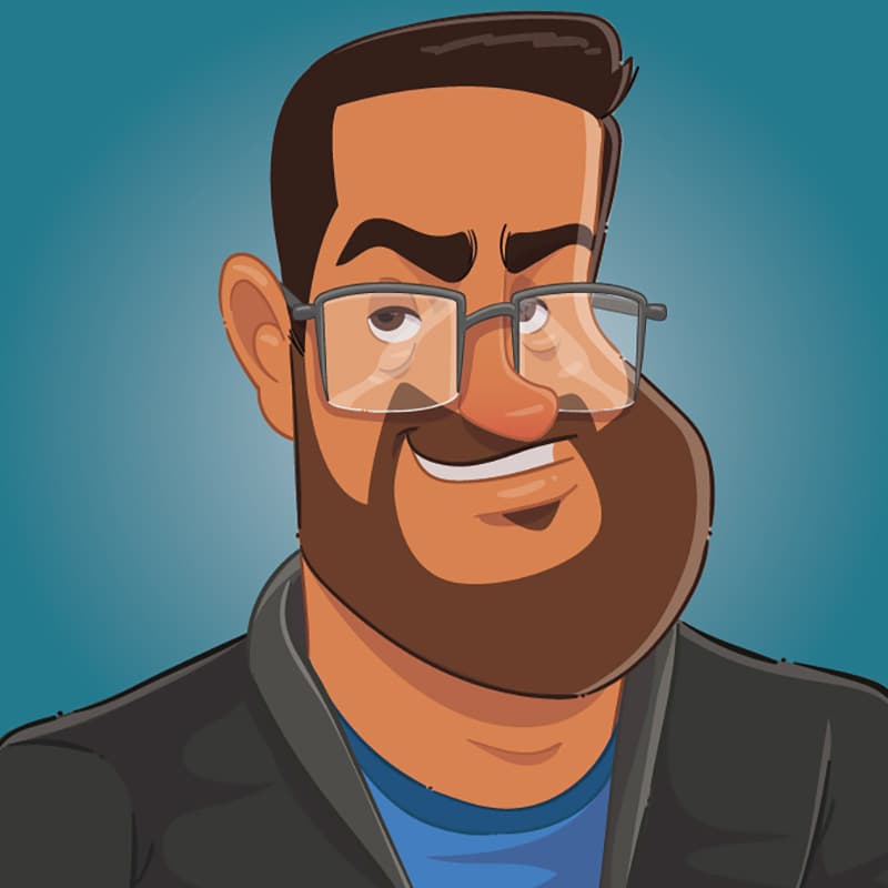 Caricatura Dihh Lopes