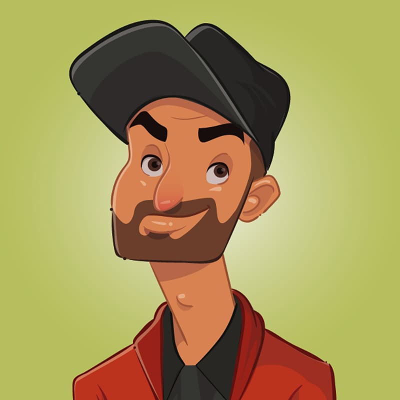 Caricatura Thiago Ventura